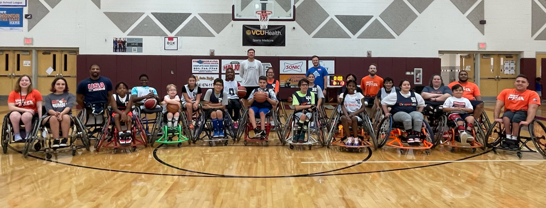 Effort and Attitude Highlight Youth Wheelchair Basketball Camp Sportable