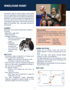 Wheelchair Rugby Sportable Adaptive Sports 101 Guide